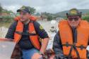 Apoio logístico e resgate de animais: IAT ajuda vítimas da enchente em União da Vitória 