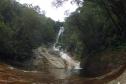 Cachoeira em Pde unidade de conservação paranaense