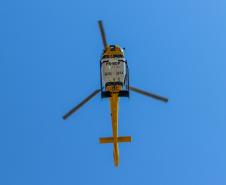 helicóptero em ação
