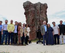 Parque Estadual de Vila Velha vira museu a céu aberto com projeto do MON