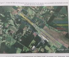 Aeroporto de Foz já tem licença do IAP para ampliação da pista