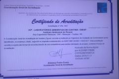 Laboratório do IAP recebe certificado do Inmetro