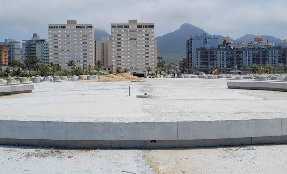 Obras na Orla de Matinhos