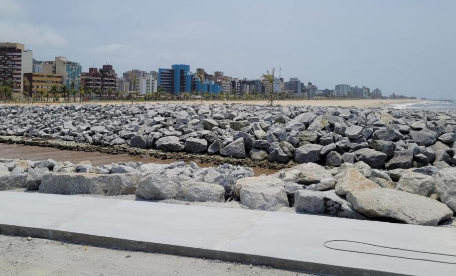 Obras na Orla de Matinhos