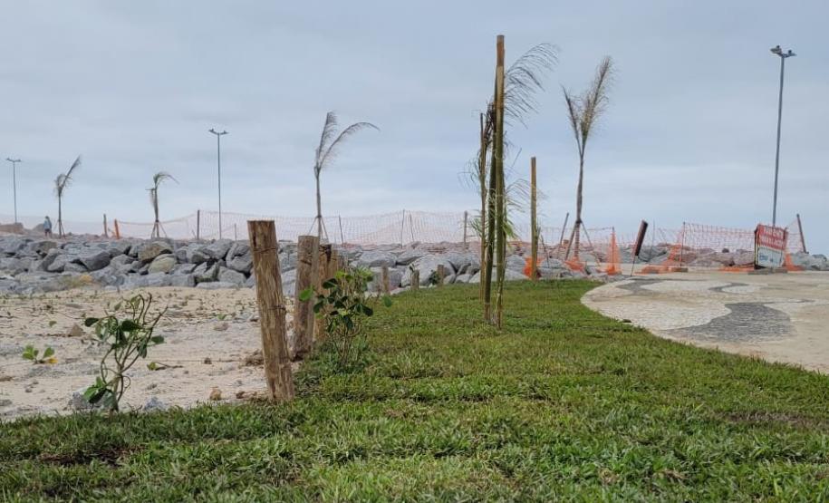 Obras na Orla de Matinhos