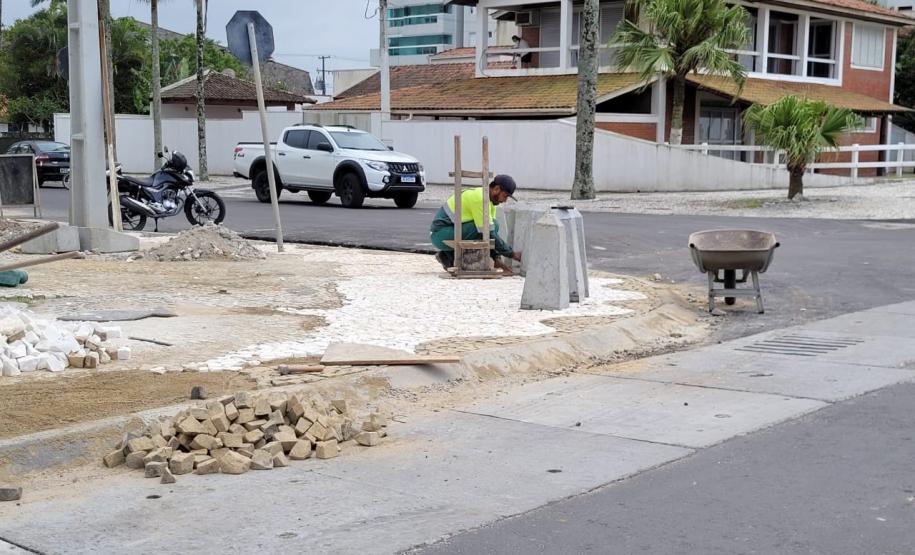 Obras na Orla de Matinhos