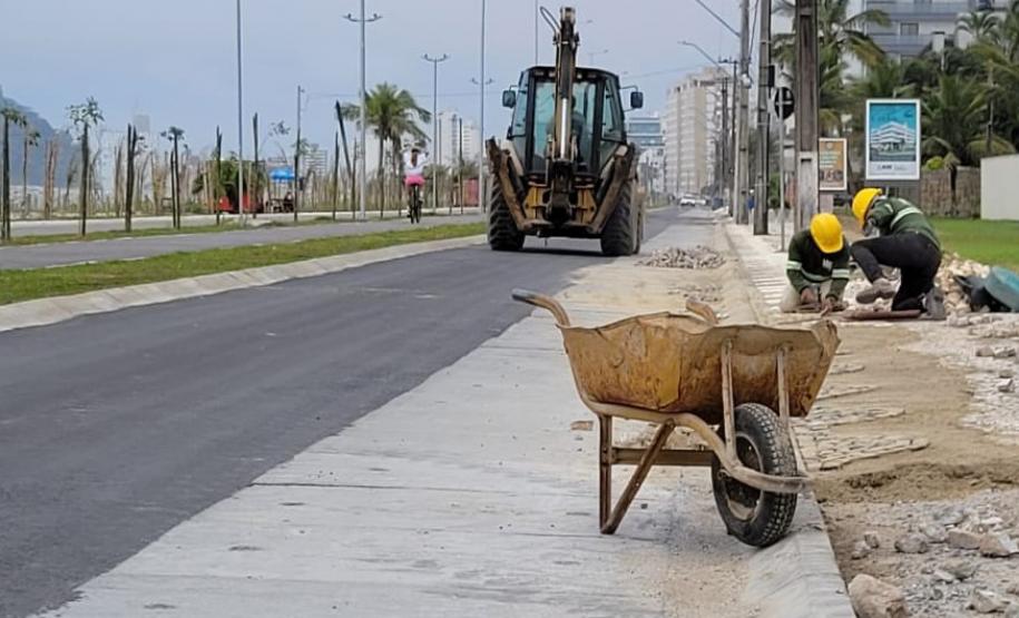 Obras na Orla de Matinhos