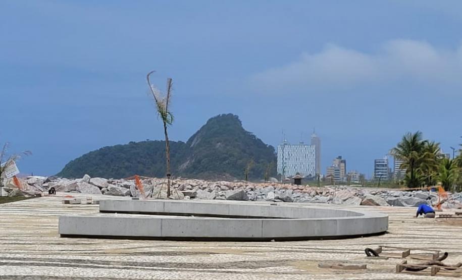 Obras na Orla de Matinhos